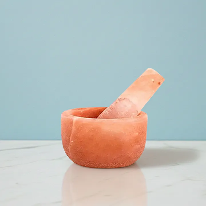 Himalayan Pink Salt Pestle & Morter