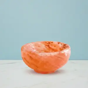 Himalayan Pink Salt Salad Bowl