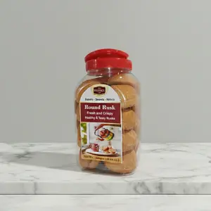 Round Rusk Jar